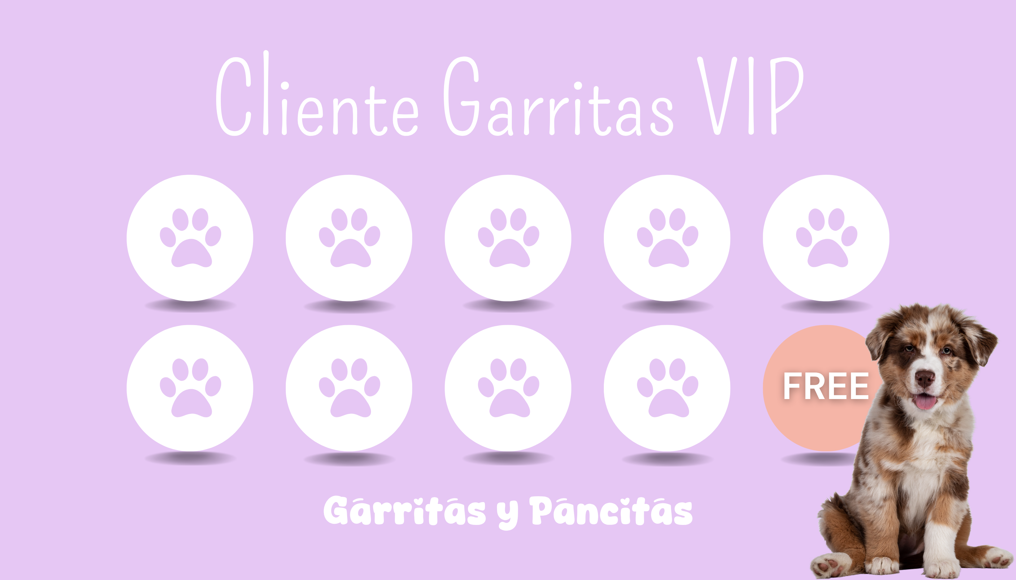 Tarjeta Garritas - Reverso
